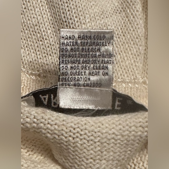 Vintage Arriviste Ugly Christmas Sweater Vest Adorned w. Silver & Gold Medium - Picture 14 of 14